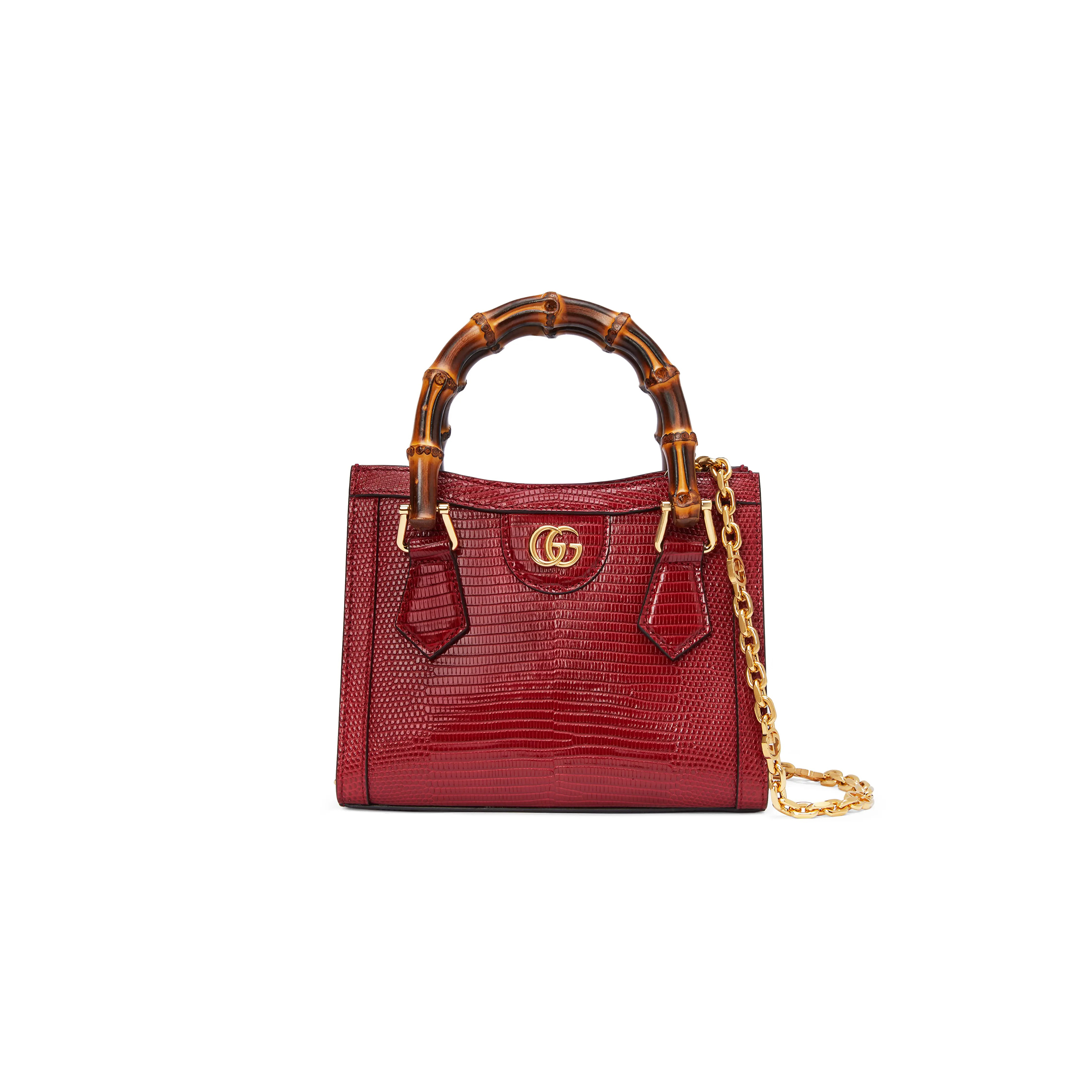 GUCCI DIANA COLLECTION BAMBOO MINI HANDBAG 675800 (20*15.5*10cm)